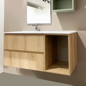 dhom - Mobile con lavabo da appoggio Rokia - Dhom STORE